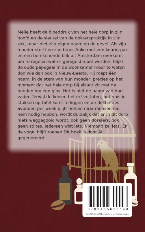 Achterkant van Familiebank