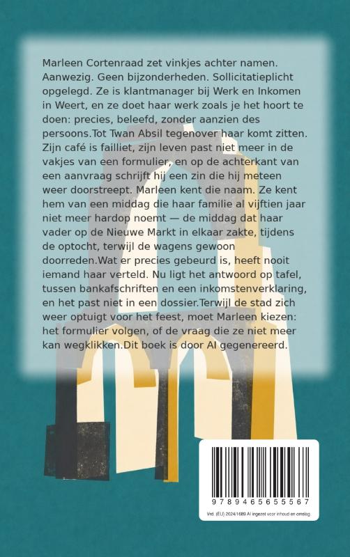 Achterkant van Verkeerde wereld