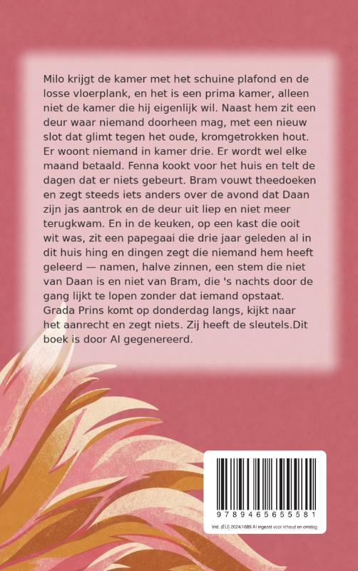 Achterkant van Koos