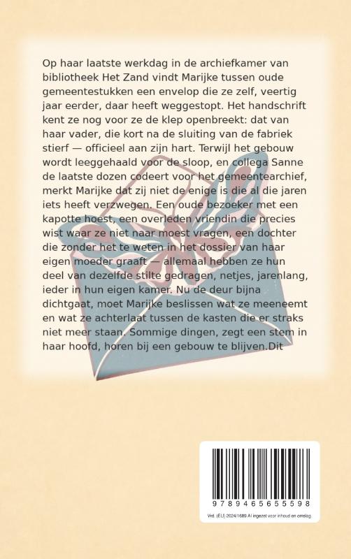 Achterkant van De envelop