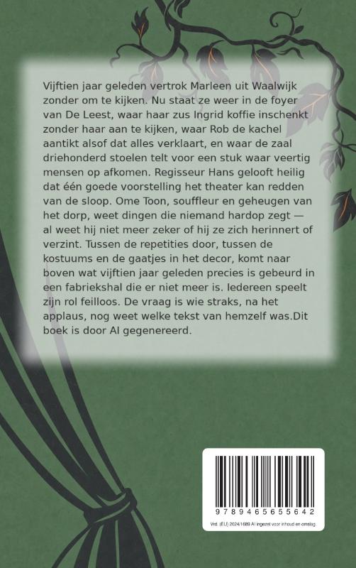 Achterkant van Coulissen