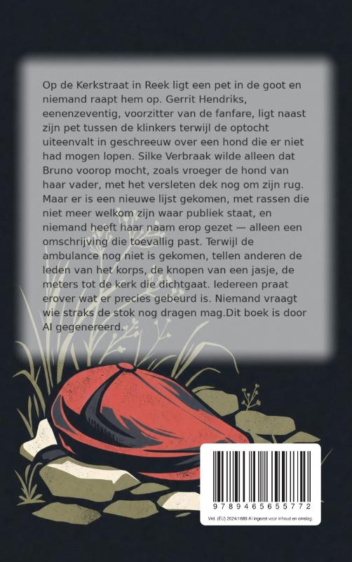 Achterkant van De pet