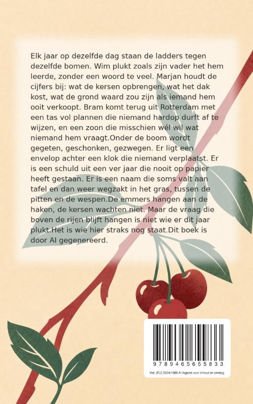 Achterkant van Kersendag