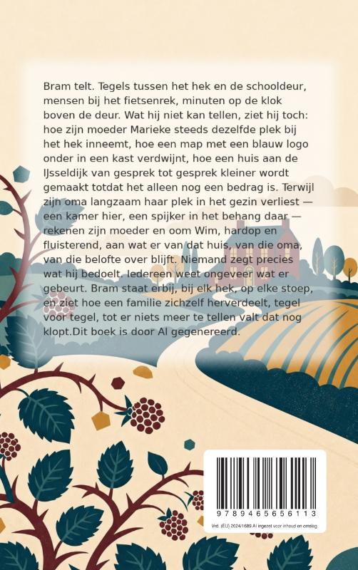 Achterkant van Het huis aan de dijk