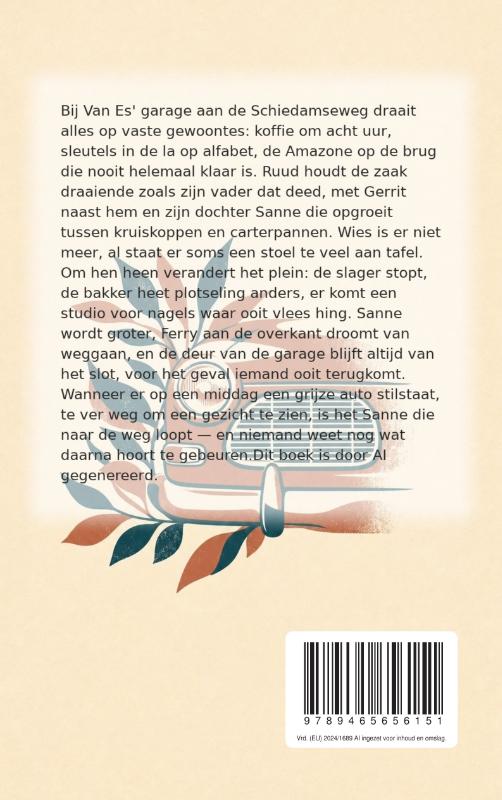 Achterkant van Amazone