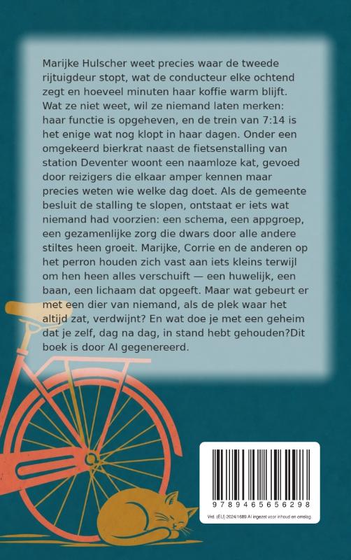 Achterkant van Stationskat