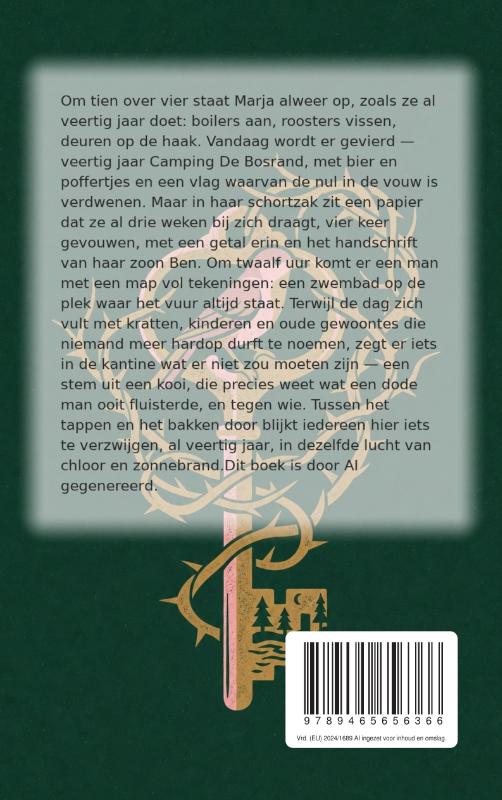 Achterkant van Vrij van gebruik