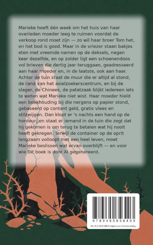 Achterkant van Kloostermuur