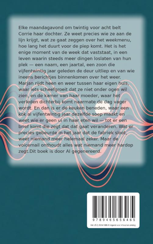 Achterkant van Voicemail