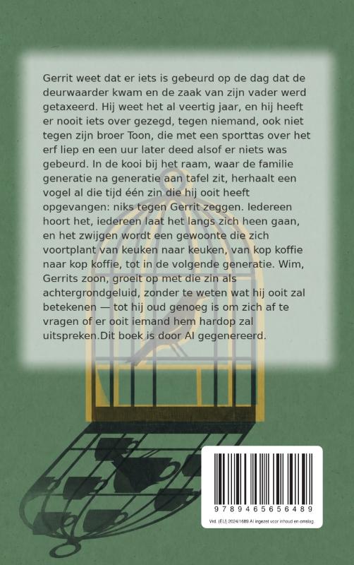 Achterkant van De kooi