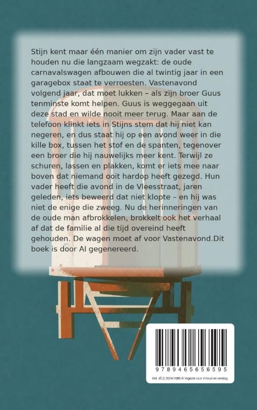 Achterkant van Vastenavond