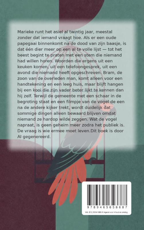 Achterkant van Roodstaart