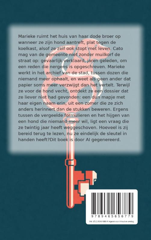 Achterkant van Cato