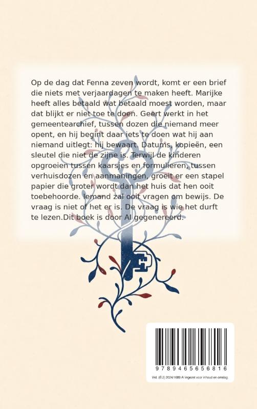 Achterkant van Nihil