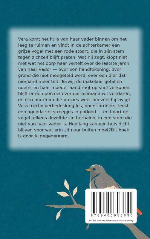 Achterkant van Roodstaart