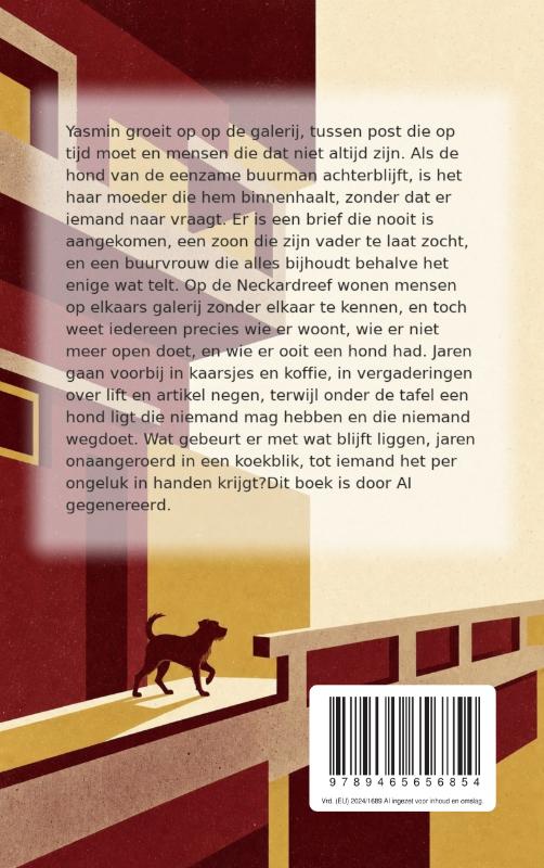 Achterkant van Neckardreef