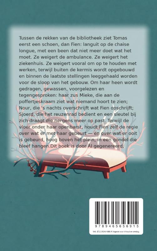 Achterkant van Stilte