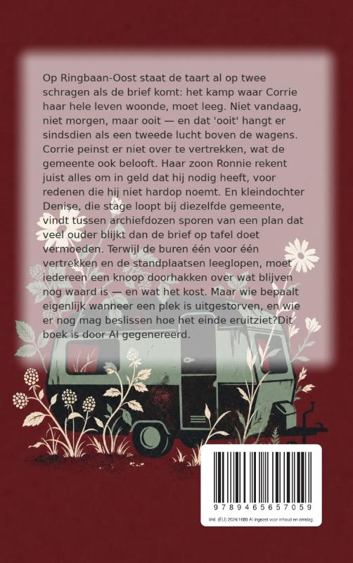 Achterkant van De standplaats