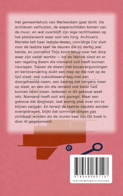 Achterkant van Buiten dienst