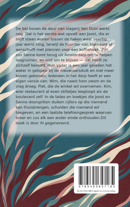 Achterkant van Koud water