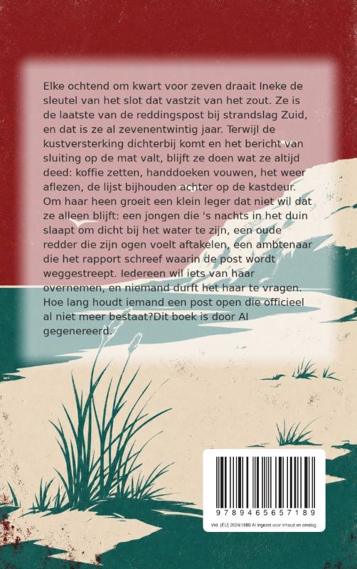 Achterkant van De post