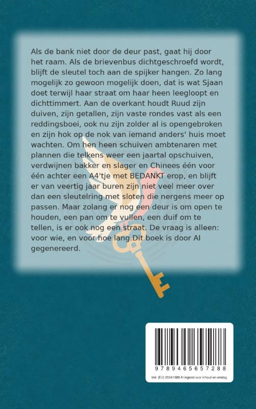 Achterkant van Sleutelring