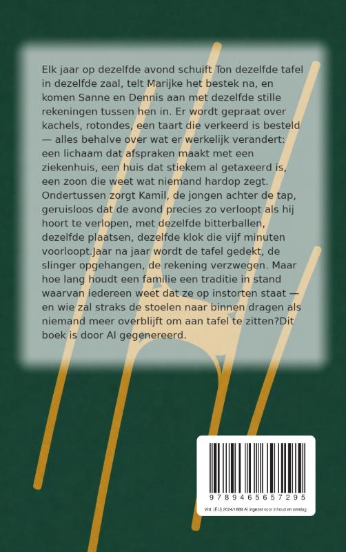 Achterkant van Achterzaal
