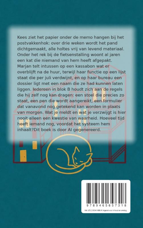 Achterkant van Blok B