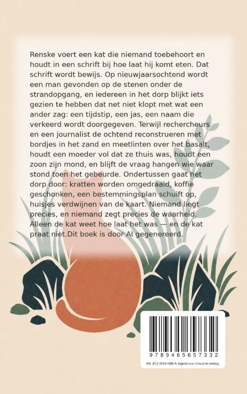Achterkant van Aflandig