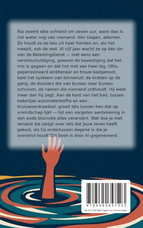 Achterkant van Afgehandeld