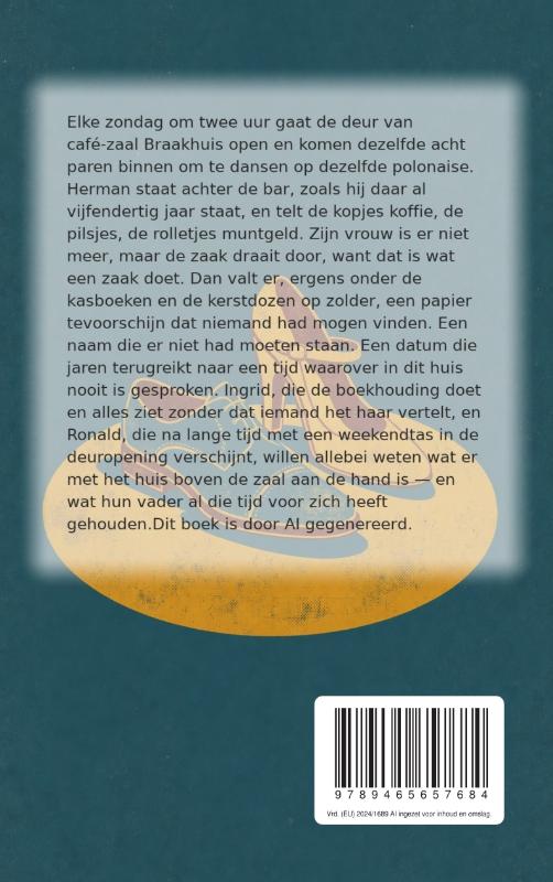Achterkant van De dansvloer