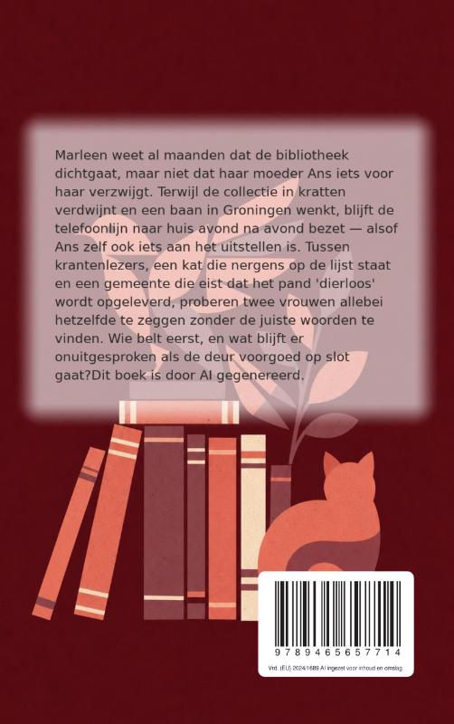Achterkant van Dierloos