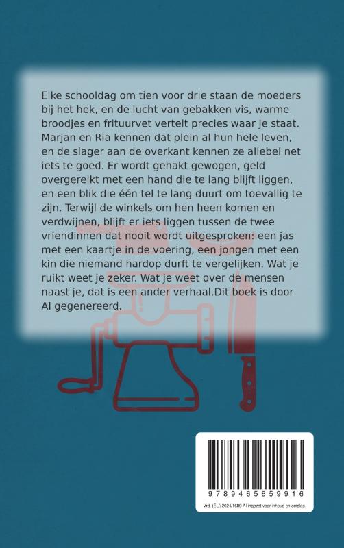 Achterkant van Onder de bonnetjes