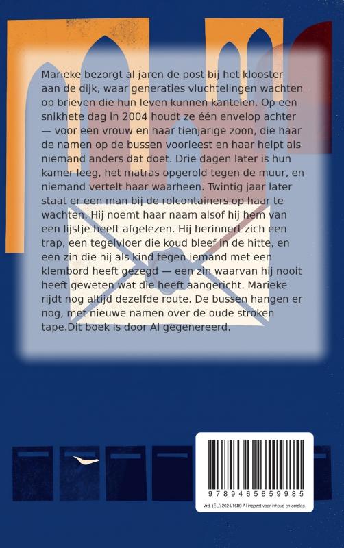 Achterkant van De envelop