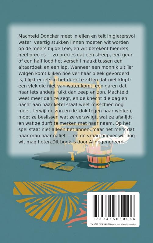 Achterkant van Kloosterwit