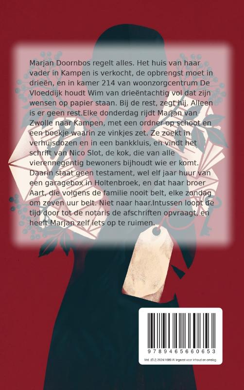 Achterkant van Bij de rest
