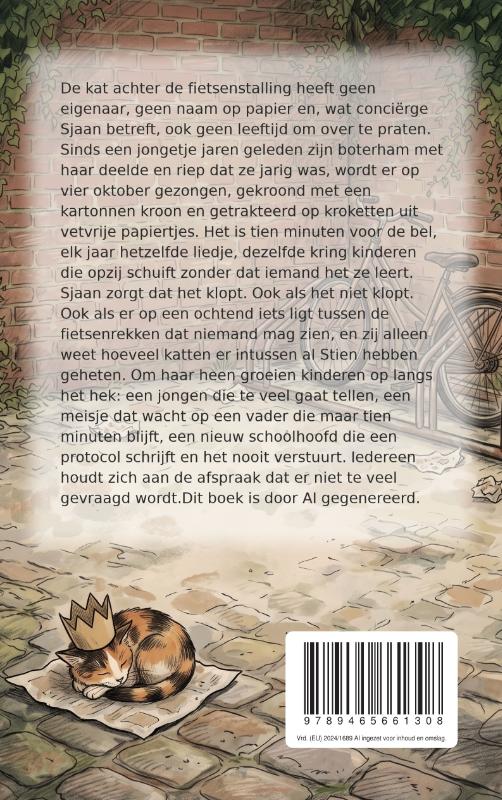 Achterkant van Stien