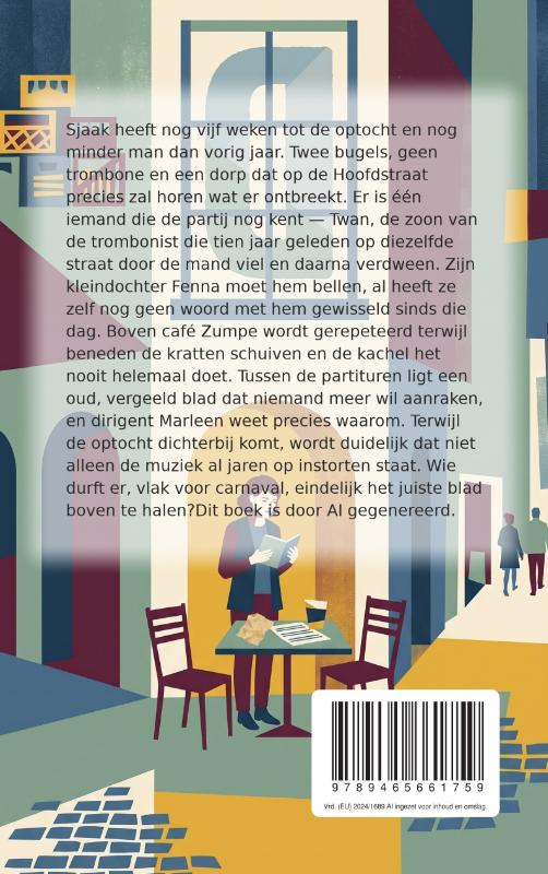 Achterkant van D
