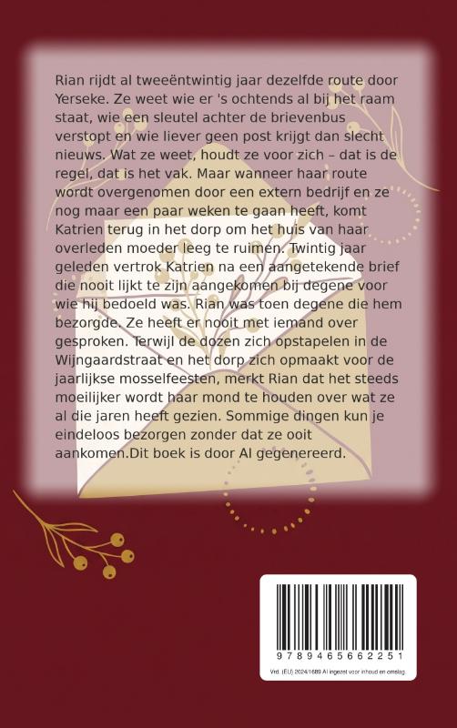 Achterkant van Aangetekend