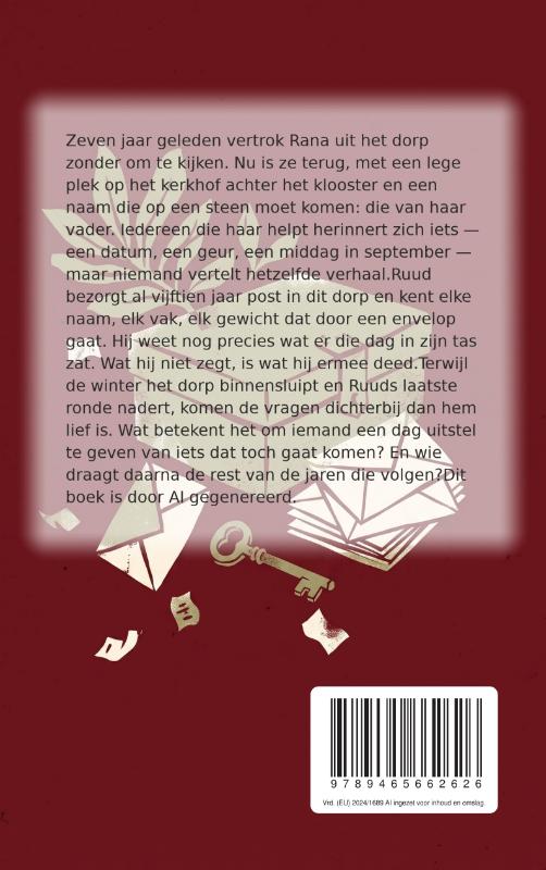 Achterkant van In het bakje