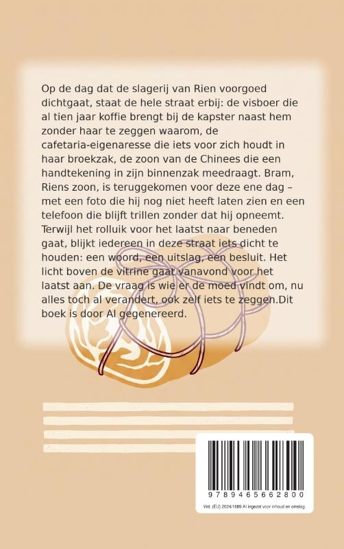Achterkant van De laatste rollade