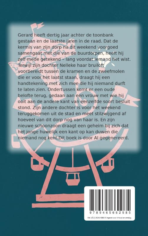 Achterkant van De laatste kermis