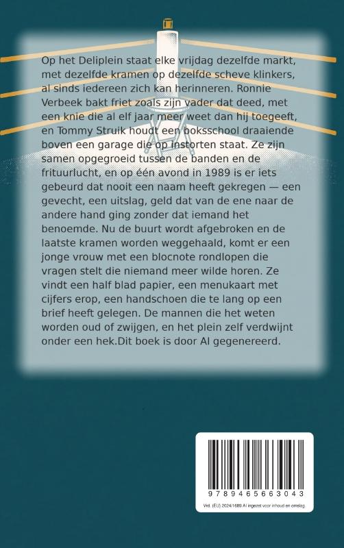 Achterkant van Middengewicht