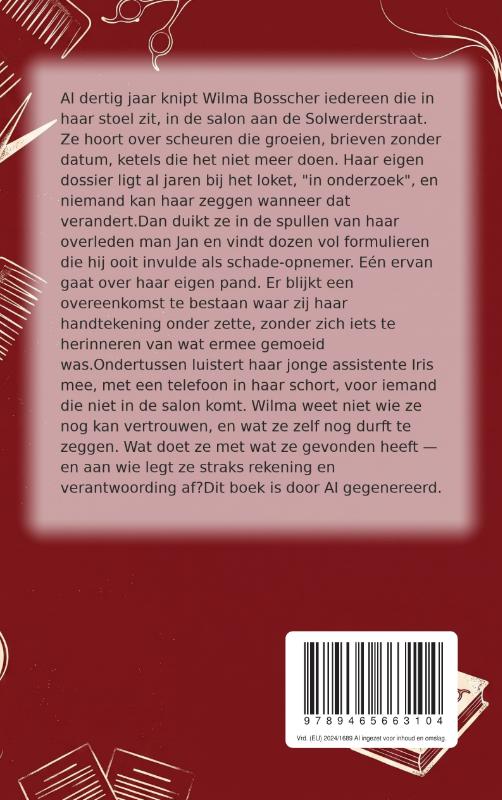 Achterkant van Finale Kwijting