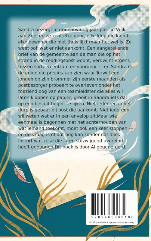 Achterkant van Aangetekend