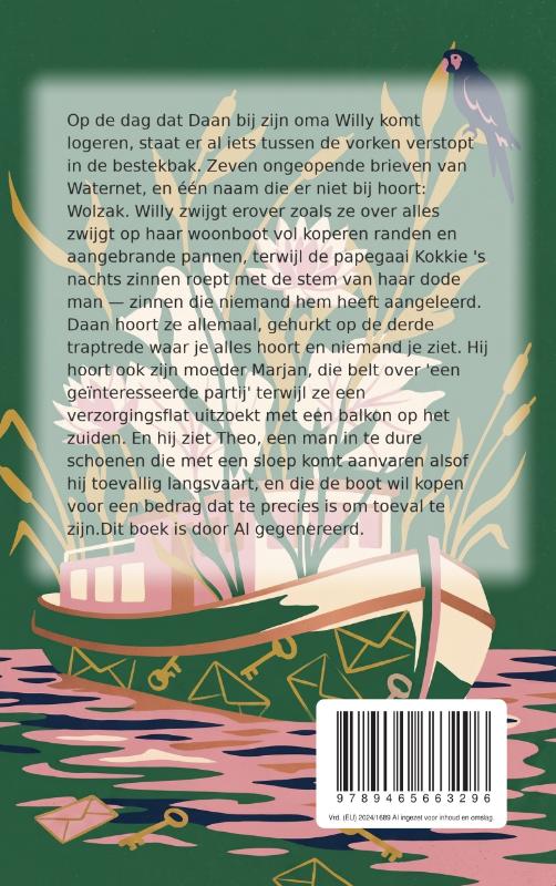 Achterkant van Haar boot