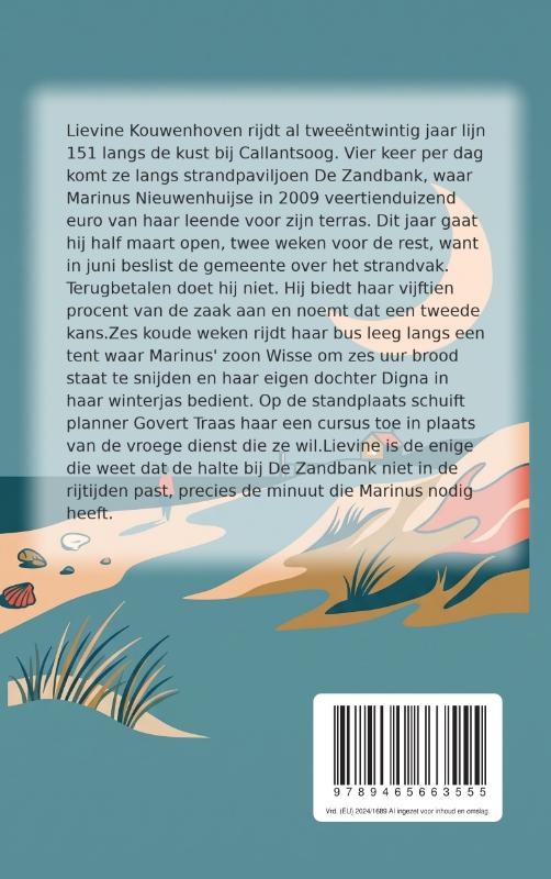 Achterkant van Vijftien procent van niets