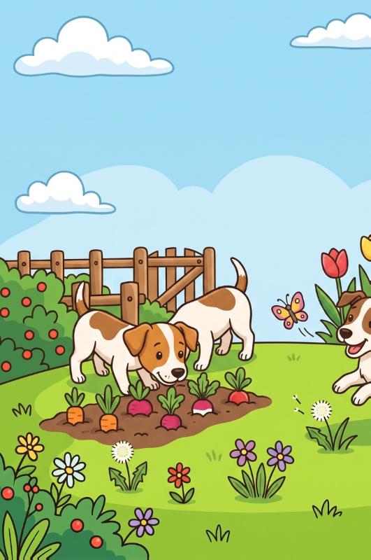 Achterkant van Jack russell terriërs