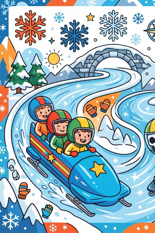 Achterkant van Bobslee en skeleton
