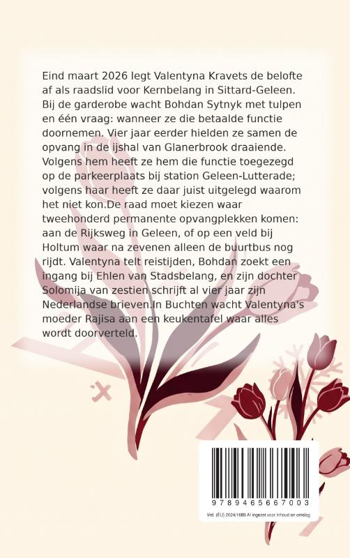 Achterkant van Je naam klopte